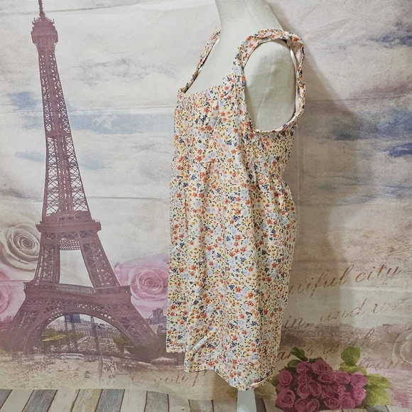 Wild Fable Multicolor Floral Dress Sz XL - Picture 3 of 6